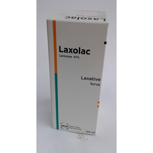 Laxolac 3.35 gm/5 ml ( lactulose ) syrup 120 ml